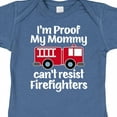 thumbnail image 4 of Inktastic Firefighter Daddy Baby Fireman Boys or Girls Baby Bodysuit, 4 of 5