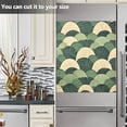thumbnail image 3 of Yayeee Magnetic Dishwasher Cover for The Front Decoration Home Kitchen Machine Sticker Protector, Green Abstract Shapes, 3 of 6
