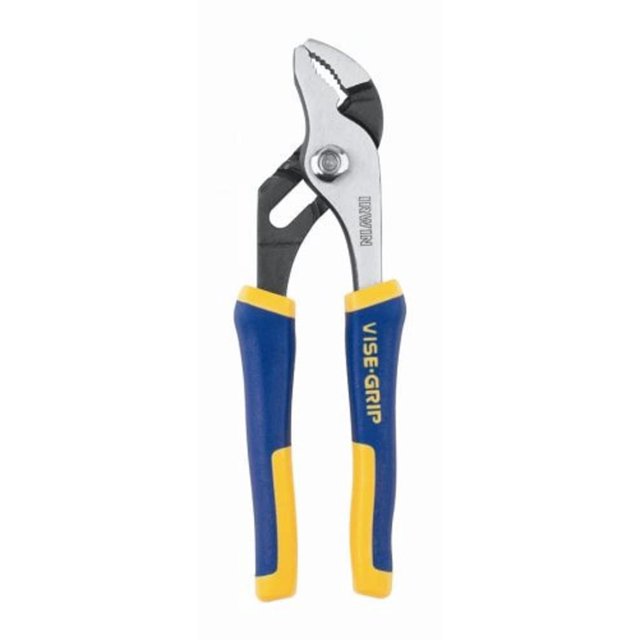 Alicates IRWIN VISE-GRIP con junta ranurada, mordaza curva de 15 cm