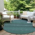 thumbnail image 6 of Chantille ACN527 Turquoise 8 x 8 Rug, 6 of 6