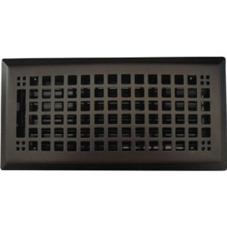 6 X14 Rockwell Oil Rubbed Bronze Floor Register Walmart Com
