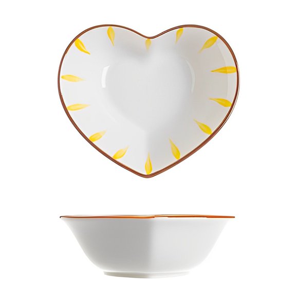 Qeeadeea Heart Shaped Ramekins 8 Oz Oven Safe, Creme Brulee Ramekins, Souffle Cups, Souffle Dishes For Oven-A-Set of 2
