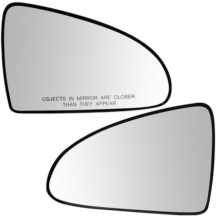 ECCPP Side View Mirror Glass Fit For Flat 2004-2008 for Chevrolet for Malibu 2005-2010 for Pontiac for G6