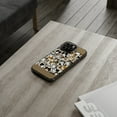 thumbnail image 2 of DistinctInk Hybrid (Acrylic / TPU) Clear Slim Fit Case for Apple iPhone 14 PLUS (6.7" Screen) - "Feline Playtime: A Whimsical Cat Tapestry", 2 of 8