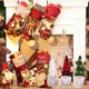 thumbnail image 3 of Adornos navideños de Papá Noel de gnomo sin rostro YONGSHENG juego de 3 colgantes para árbol de Navidad, 3 of 5