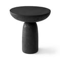thumbnail image 6 of SHYFOY Fiberglass Mushroom-Shaped Accent Table, 18.5" Tall Modern Textured Side Table for Living Room, Bedroom, or Patio, 6 of 10