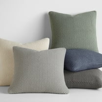 Textured Knit Throw Pillow by Comfort Canopy