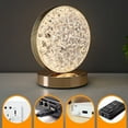 thumbnail image 2 of CNKOO Metal Table Lamp Stars Moon Children‘s Gifts Ambient Light Touch Night Light, 2 of 9
