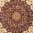 thumbnail image 2 of Traditional Rug - Persian Legend Wool Pile -Ivory/Rust Style-C-Color:Ivory/Rust,Design:Traditional,Shape:Medium Rectangle,Size:9'L x 6'W, 2 of 2