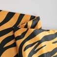 thumbnail image 3 of Super Soft Satin Pillowcase Set of 2, Hair-friendly Satin Pillow Case with Envelope Closure, Queen Size, 20 x 30 inches, Yellow Zebra, 3 of 7