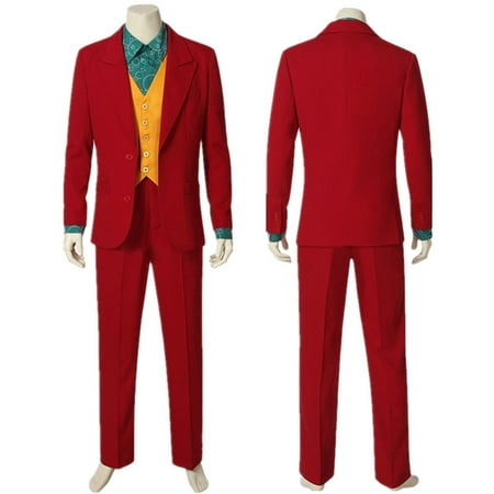 2019 Joker Costume Christmas Halloween Cosplay Party Outfit Suit for