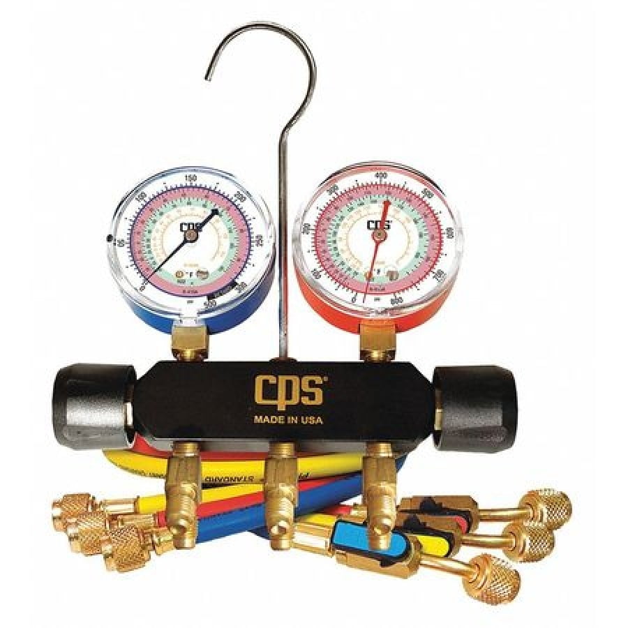 BLACKMAX MBHP5E Mechanical Manifold Gauge Set,2 Valves