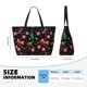 thumbnail image 4 of Fotbe Disco Mirror Ball Bolsa de Viaje para Playa - Resistente al Agua, Bolsa Tote de Gran Capacidad y Ligera con 7 Bolsillos para Mujeres y Hombres, 4 of 7