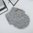 thumbnail image 4 of Kcodviy Dog Sweater Classic Warm Pet Clothes Rack Pet Sweaters Pet Dog Pet Clothes for Large Dogs Female Clothes Knitwear Warm Dog Pajamas for Small Dog Puppy Winter Doggie Sweatshirt, 4 of 7