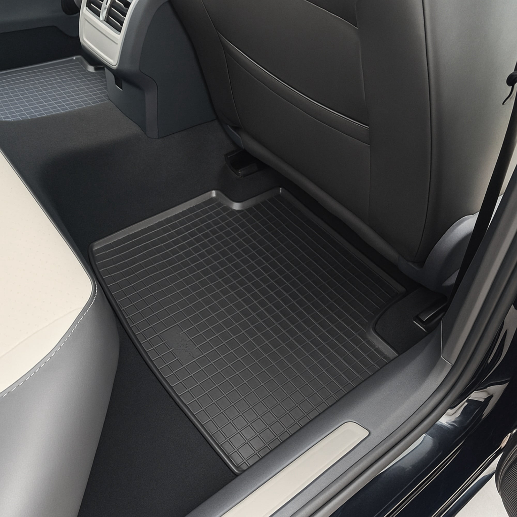 Custom Fit Floor Mats for 2006-2012 Toyota RAV4 Heavy Duty, All Weather Floor Liner Front and 2nd Row Full Set (Rubber, Black)