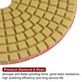thumbnail image 4 of Uxcell 5 Packs 4" Grits 400 Premium Diamond Polishing Pads Wet/Dry for Stone Concrete Marble Quartz, 4 of 6