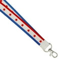 thumbnail image 3 of PinMart's Republican Lanyard Badge Holder Patriotic Keychain, 3 of 4