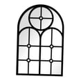 thumbnail image 2 of DOLITY Arched Window Mirror Creative Wall Decor for Farmhouse Fireplace Living Room Style B, 2 of 9