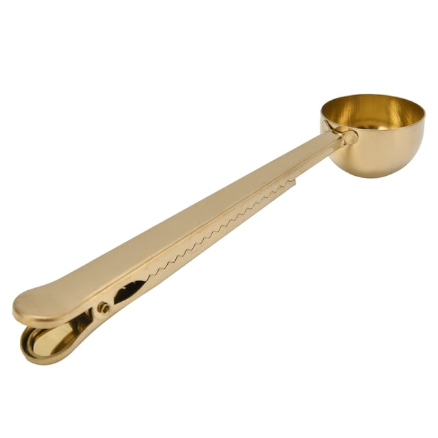 Cuchara con Clip para café de Acero Inoxidable Cuchara Medidora Multifuncional para Leche en Polvo para el Hogar ANGGREK Otros