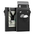 thumbnail image 1 of Cartera YESIIW Pop Up Slim con Clip para Dinero y Bloqueo RFID Negra, 1 of 8