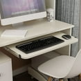 thumbnail image 3 of CIMAXIC 2 Pairs Computer Desk Drawer Slides Practical Close Drawer Track Rail Sliding,13.78"X0.98"X0.35", 3 of 5