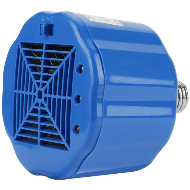 Termostato de lámpara de calentador de ventilador de cultivo de 100-300 W con luz LED para pollo, herramienta de lámpara de calentador de ganado, suministros para mascotas esquí esquí Gafas de esquí