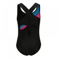 thumbnail image 6 of 3-14T Girls Gymnastics Leotard Toddlers Kids Activewear Dresses Sleeveless Dance Ballet Suit, 6 of 9