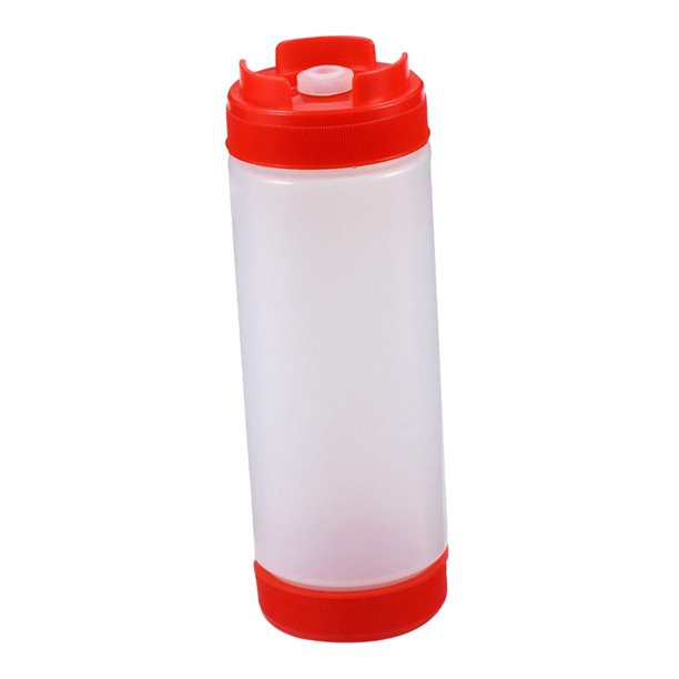 Botella De Salsa Rellenable Gloria Rojo Botellas De Salsa