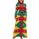 thumbnail image 1 of Vestido largo con la bandera de Granada Vestido largo vestidos para mujer, 1 of 4