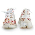thumbnail image 4 of Snowman Christmas Tree Elk Breathable Sneakers Women Shoes Spring Light Flats Male Lace-up Walking Footwear, 4 of 8