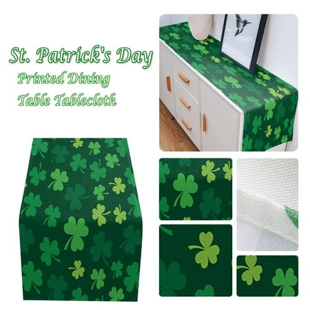 

Cotton Table Polyester Day Flag Decorations Creative Table Printed Home Decor