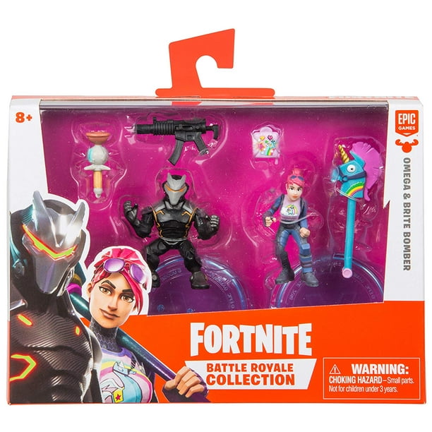 Fortnite Battle Royale Collection Omega Brite Bomber Set Of 2 Action Figures 2 Walmart Com Walmart Com - roblox brite bomber