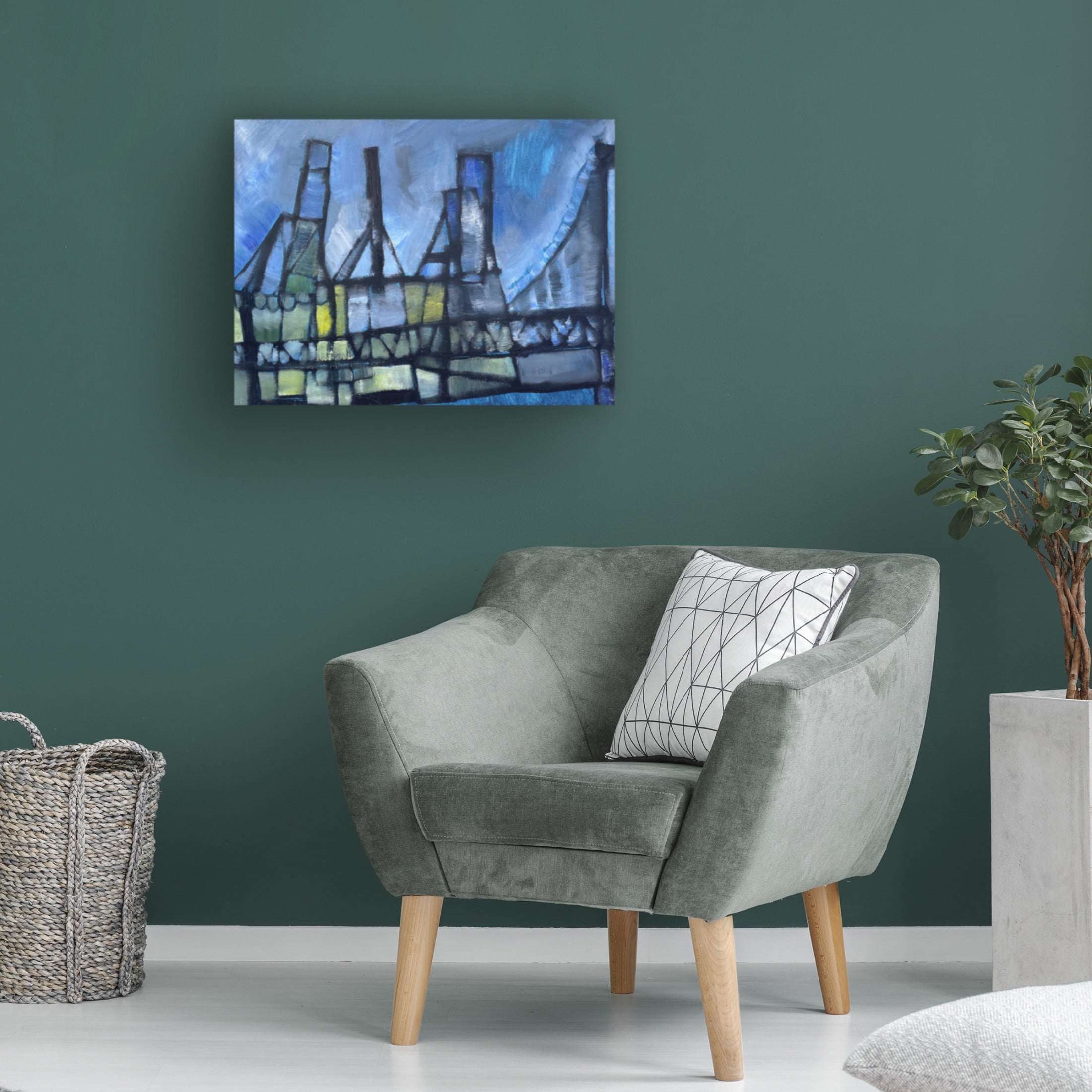Trademark Fine Art Erin McGee Ferrell  Under Construction Canvas Wall Art