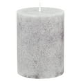 Mainstays Unscented Decorative Mottled Pillar Candles, 3x4inch tall