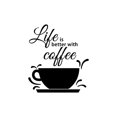 thumbnail image 2 of Life is Better Removable Art Vinyl Mural Home Room Decor Wall Stickers, 2 of 3