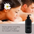 thumbnail image 3 of Aceite de masaje Nooky con aceite de coco fraccionado, 500 ml, sin perfume, 3 of 7
