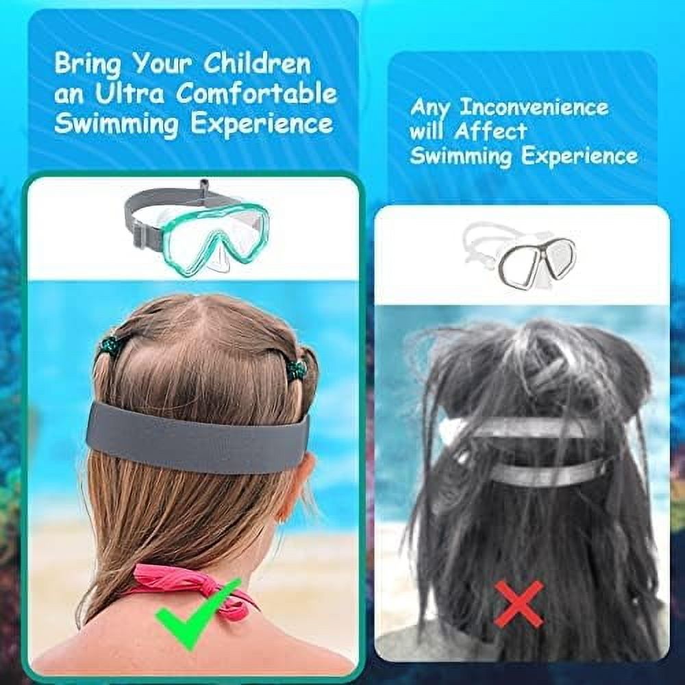 Camivile Kids Swim Goggles with Nose Cover photo 6