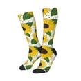 thumbnail image 2 of Balery Sunflowers Fun Novelty Socks Men'S Women'S Crew Socks Funny Crazy Novelty Socks Quirky And Cool Socks, 2 of 9