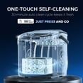 thumbnail image 5 of Simzlife 26 lbs/24H Countertop Ice Maker Machine, 9 Bullet-Shaped Ice in 6 Min, Auto-Cleaning, 5 of 11