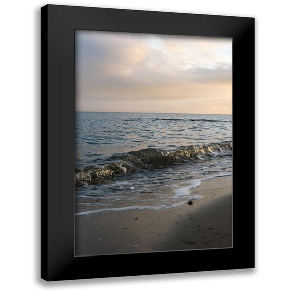 Orlando 11x14 Black Modern Framed Museum Art Print Titled - Beach Day