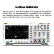 7 inch LCD 2-Channel Digital Oscilloscope DDS Signal Generator 100MHz* 2 Analog Bandwidth 1GSa/S Sampling Rate