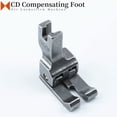 thumbnail image 2 of CD1/32'' 1/16'' Industrial Sewing Machine Double Compensating Presser Foot Made By Steel Lockstitch Standard, 2 of 7