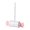 Pink, variant on Paper Roller Bird Toy,Easy Hanging with Metal Hooks,Candy-Shaped Interactive Chewing Fun Toy,for Parakeet Cockatiel Small Parrots