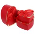 thumbnail image 1 of GOOHOCHY juego de cajas con forma de corazón para San Valentín, cajas de cartón para galletas, flores, envoltorios para bodas, cumpleaños, regalos, embalaje rojo, 1 of 8