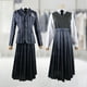 thumbnail image 5 of Ropa De La Familia Addams Porque Addams Family Cos Ropa Ropa de juego de rol Estilo académico Traje gris para niñas Likrtyny libre de BPA, 5 of 8