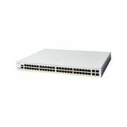 Cisco Catalyst C1200-48P-4X Ethernet Switch, 48 Ports - Manageable - 10 Gigabit Ethernet - 10/100/1000Base-T, 10GBase-X - 3 Layer Supported