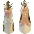 thumbnail image 4 of Unicorn Piggy Bank with Rhinestones Girls Ceramic Bank, 4 of 9