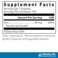 thumbnail image 2 of Douglas Laboratories Zinc Picolinate (Capsules) | 50 mg Zinc to Support Immune Function* | 100 Capsules, 2 of 9