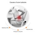 thumbnail image 4 of CSChome Coussin de Siège Antidérapant – Design à Poignée Ronde Ultra Doux Réduit le Stress, 4 of 6