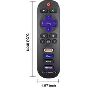 Original TCL Roku TV Remote Control Netflix/Disney Plus/Apple TV+/HBO Max Keys